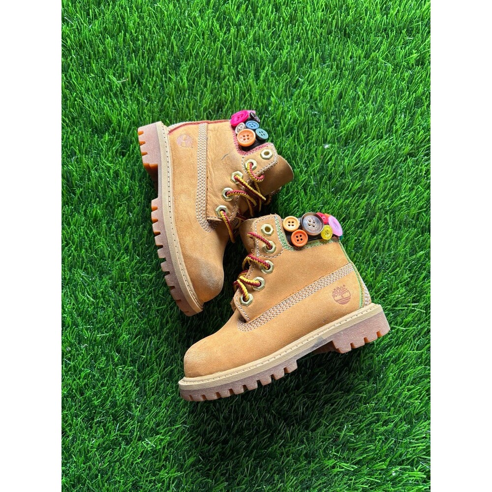 Timberland kid DIY Premium 6-Inch Waterproof Boots sz 6c